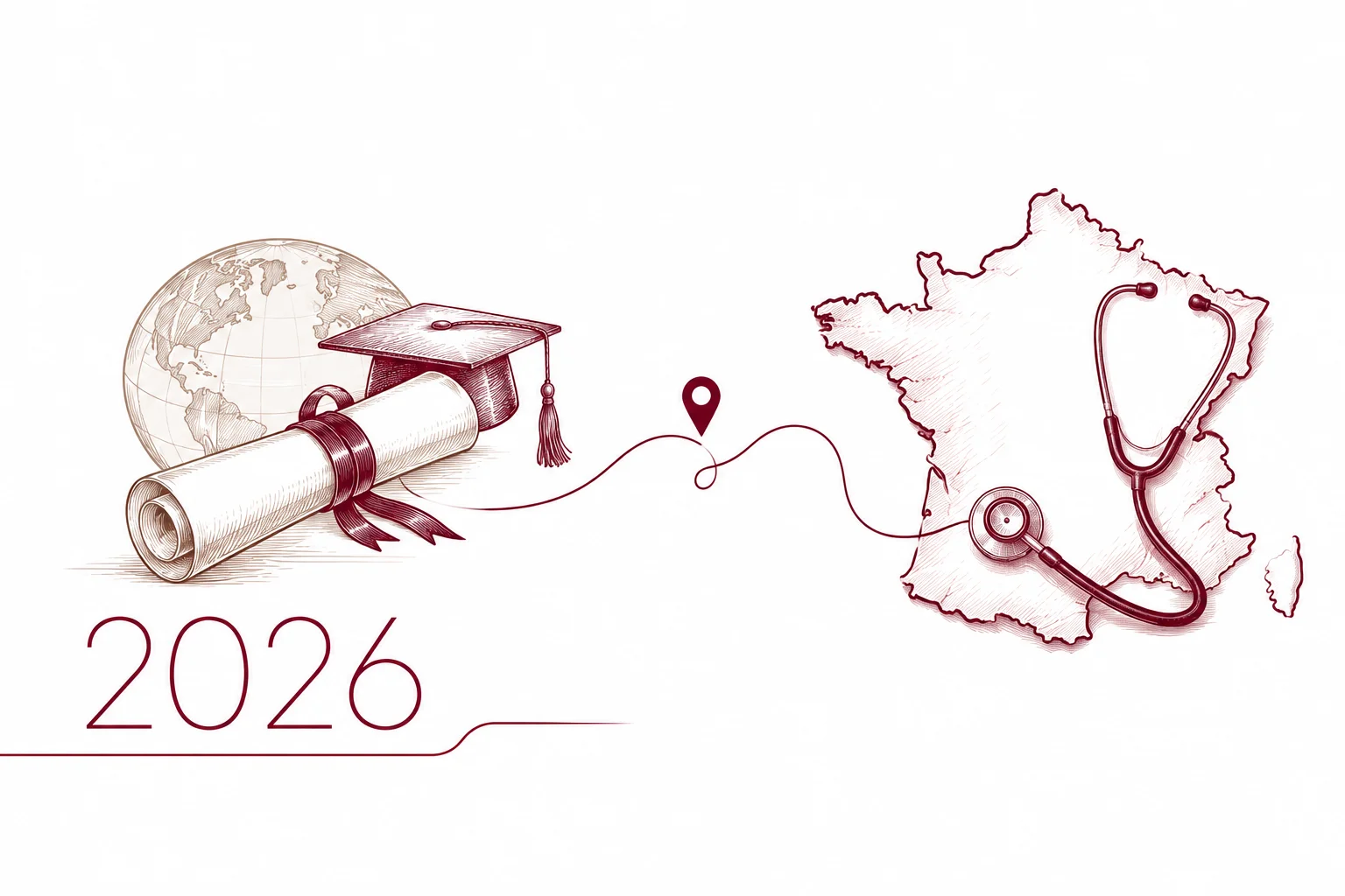 Médecin étranger en France : le parcours complet 2026