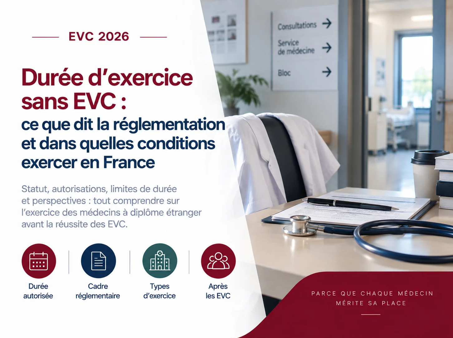 Exercer sans les EVC : durées et conditions, statut par statut
