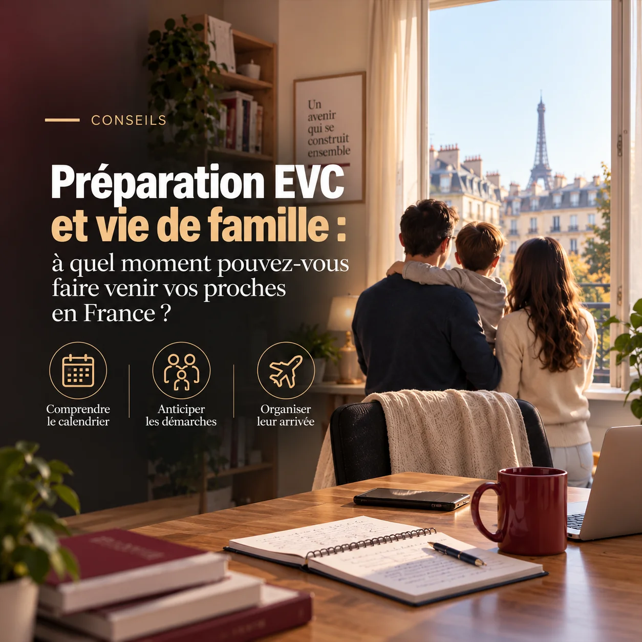 Faire venir sa famille : médecin étranger en France 2026